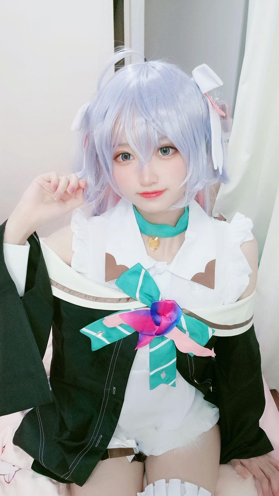 爆机少女喵小吉 – 浣溪沙·端午清新图 - 趣萌堂-趣萌堂