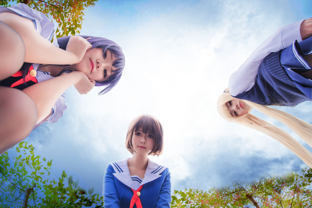 白金 Saki NO.017 死库水JK高清图片合集[376photos] - 趣萌堂-趣萌堂