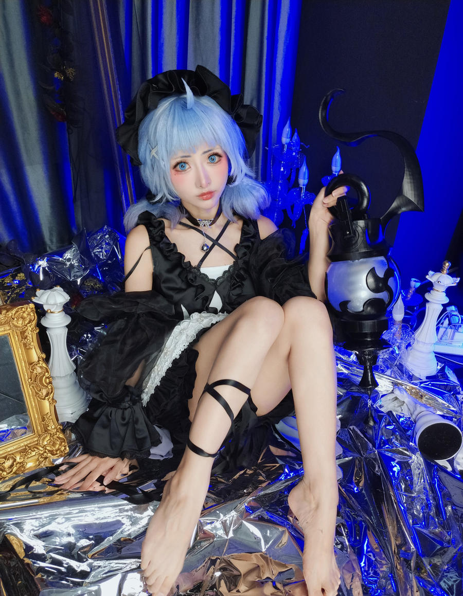 水淼aqua原神专业户 甘雨COS一览无余显身材 - 趣萌堂-趣萌堂