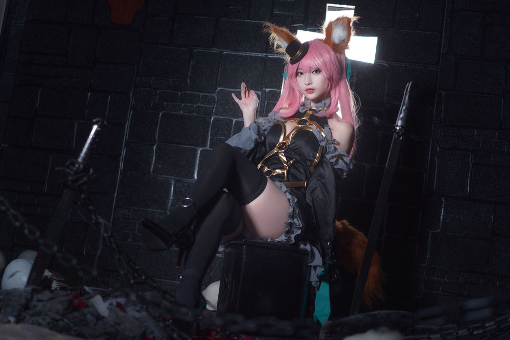 一次点进去，就爱上了！暴击少女喵小吉如梦令cosplay图包下载。 - 趣萌堂-趣萌堂